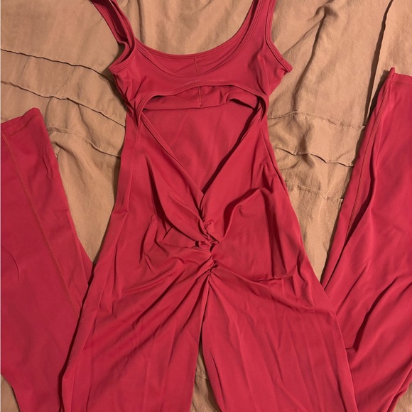 Wine Jumpsuit - Picture 4 of 4